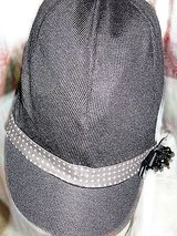 mstylelab hat with a ribbon of white polka dots new with tags in Camp Lejeune, North Carolina