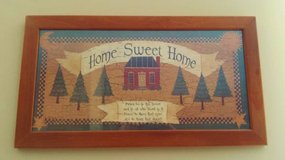 "HOME SWEET HOME" PHOTO w/FRAME in Westmont, Illinois