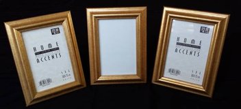 WOODEN PHOTO FRAMES (set of 3) in Wheaton, Illinois