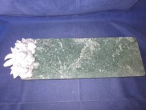 ARTHUR COURT 1986 Bunnies Easter Green Marble Cuttting Cheese Board 19.5"x6" in Bolingbrook, Illinois