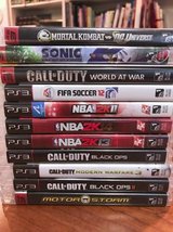 lot of 11 PS3 Games in Joliet, Illinois