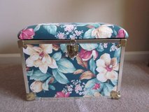 Green Flowered Small Storage Trunk in Algonquin, Illinois