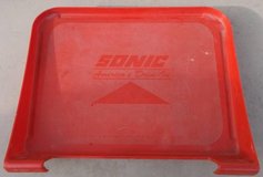 RED CAR HOP FOOD TRAY FROM SONIC - AMERICA'S DRIVE-IN in Navasota, Texas
