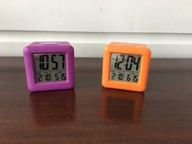 Pottery Barn Kids Alarm Clock - Purple in Aurora, Illinois