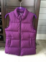 Girls LANDS END Down Vest - Purple Size L-12 in Wheaton, Illinois