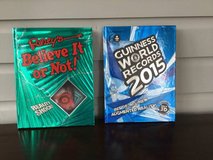 2 Hardcover Books for Kids: Guiness Book of World Records + Ripley&#39;s in Fort Riley, Kansas
