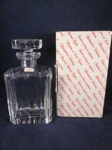 RALPH LAUREN Crystal Edward Collection 9&quot; Decanter w/Lip GERMANY NEW in Glendale Heights, Illinois
