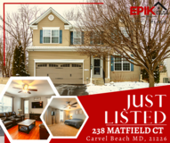 This EPIK HOME is now ACTIVE on MARKET!!! in Quantico, Virginia